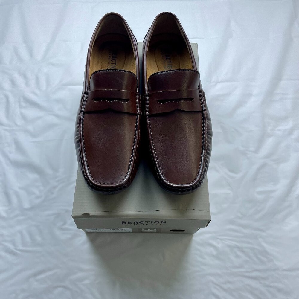 Brand new Kenneth Cole Reaction Men's Sergio Penny Driving Loafers Size 10